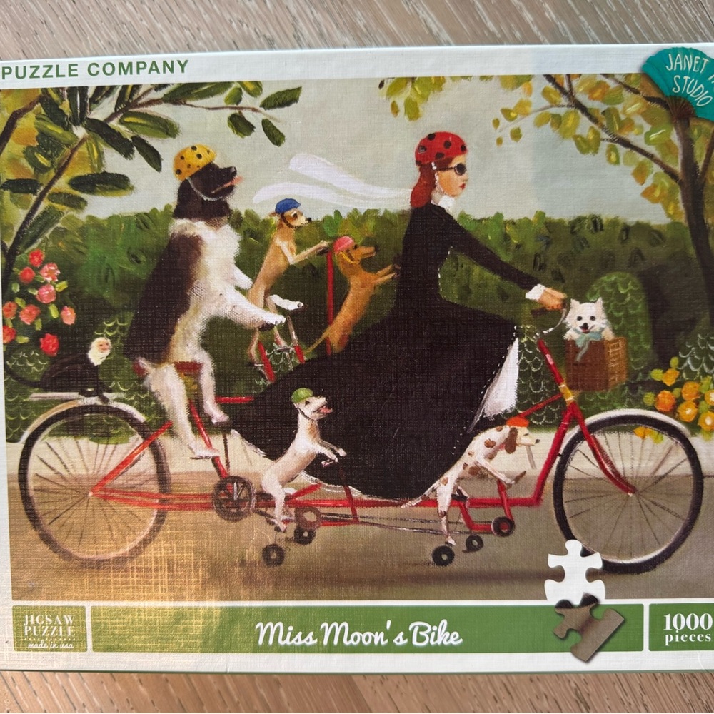 Miss Moon's Bike Puzzle - 1000 Pieces
